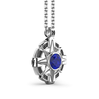 Collana Zancan Uomo cosmostone in Argento Lapislazzulo EXC626-L - EXC626-L